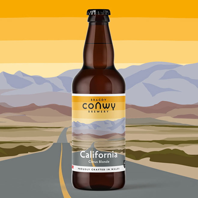 California beer artwork