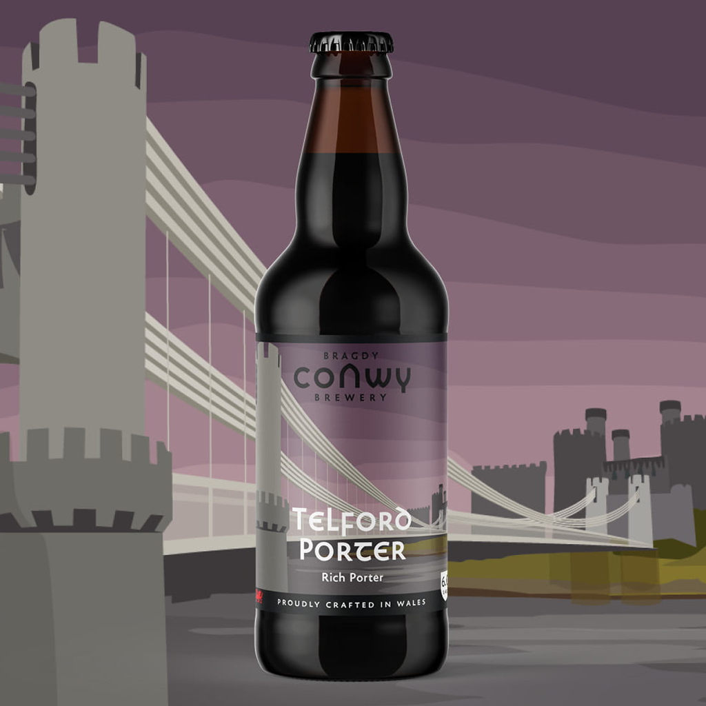 Telford Porter beer artwork