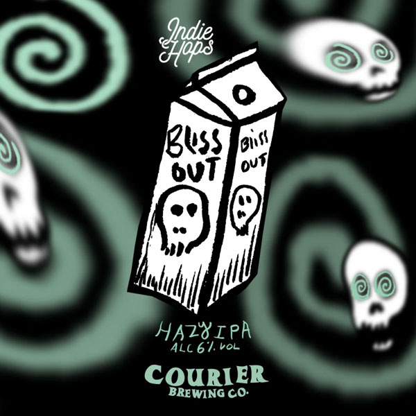 Bliss Out beer artwork