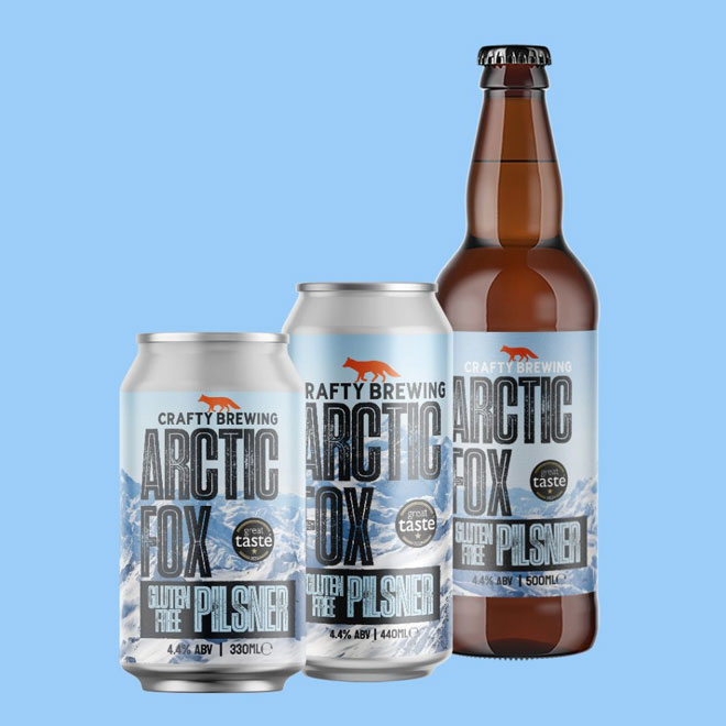 Arctic Fox beer artwork
