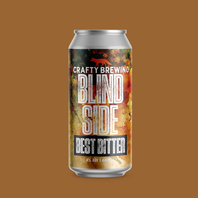Blind Side beer artwork
