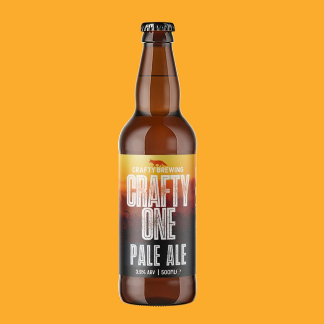 Crafty One beer artwork