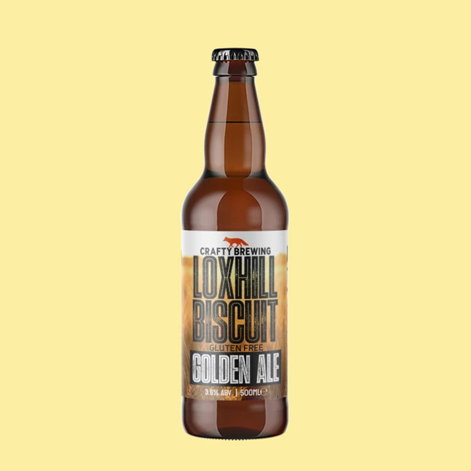 Loxhill Biscuit beer artwork