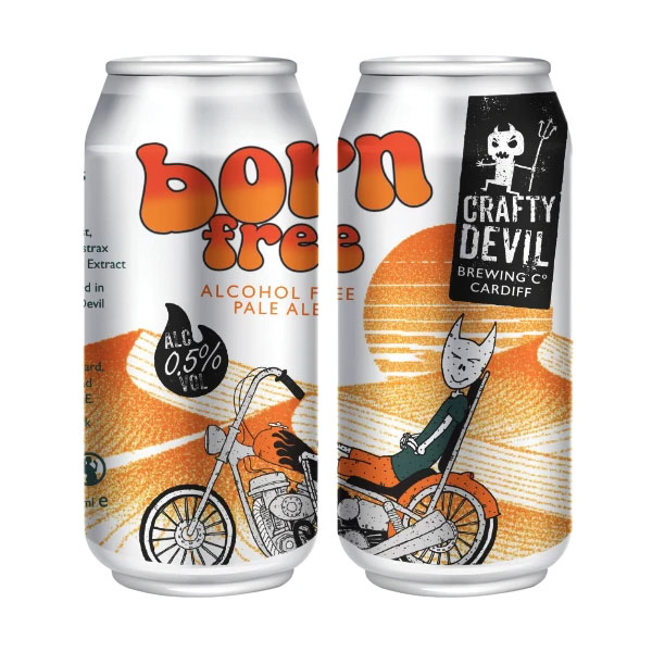 Born Free beer artwork