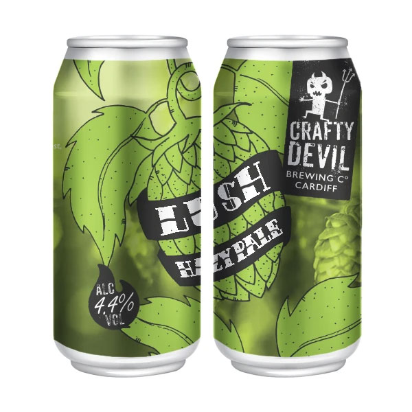Lush beer artwork