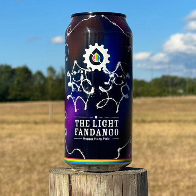 The Light Fandango beer artwork