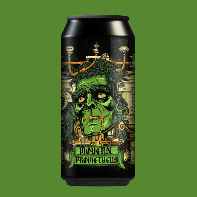 Modern Prometheus beer artwork