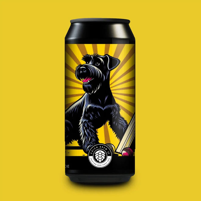 Schnauz That?! beer artwork