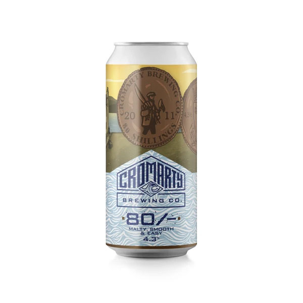 80/- (Shilling) beer artwork