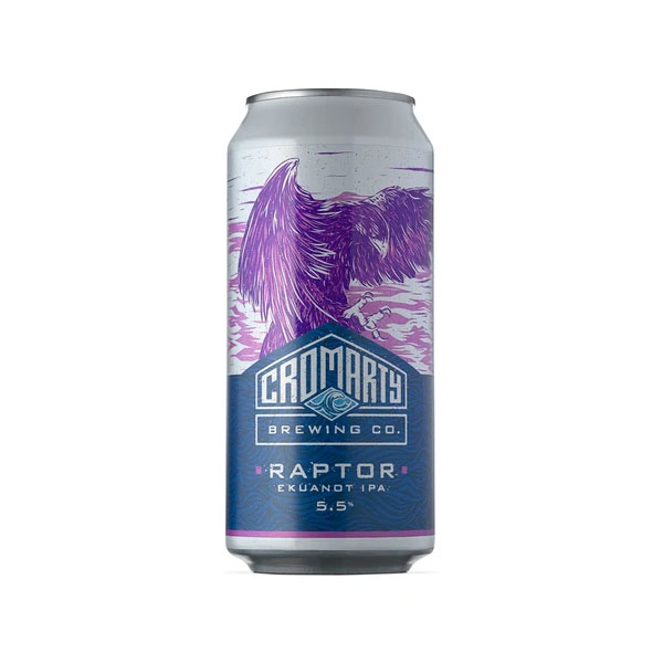 Raptor beer artwork