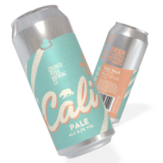 Cali Pale beer artwork
