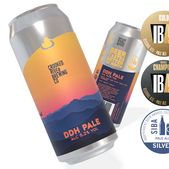 Double Dry-Hopped Pale beer artwork