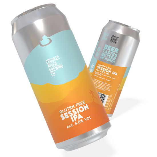 Gluten Free Session IPA beer artwork