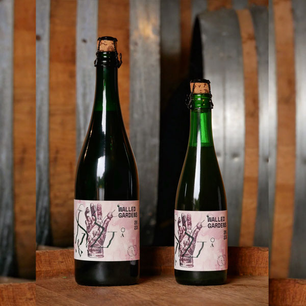 Walled Gardens 2023 beer artwork