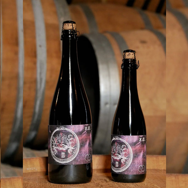 X.O. 2023 beer artwork