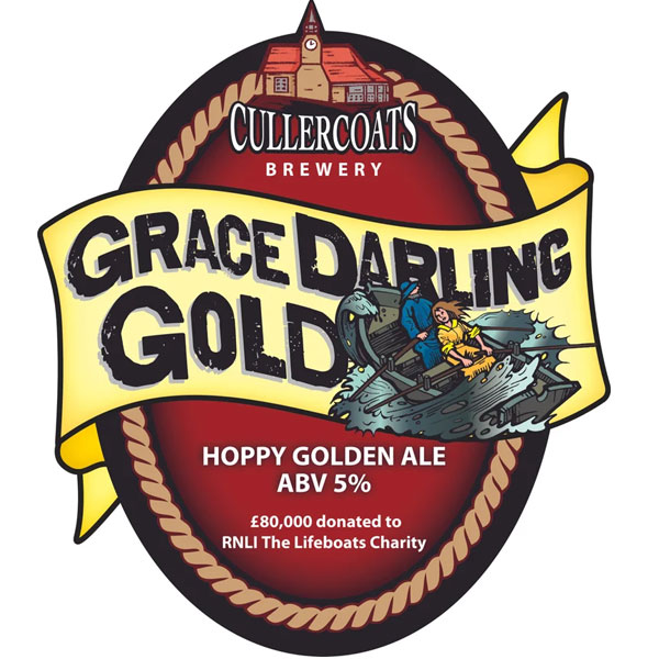 Grace Darling Gold beer artwork