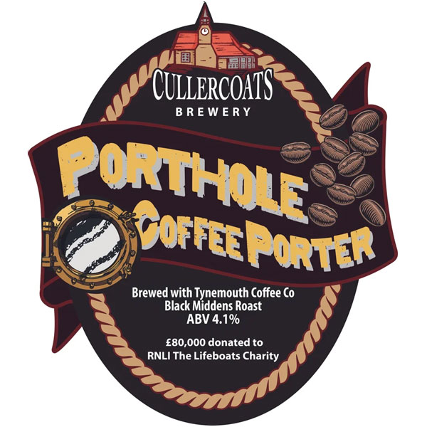 Porthole Coffee Porter beer artwork