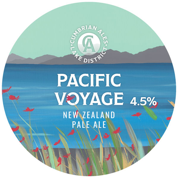 Pacific Voyage beer artwork