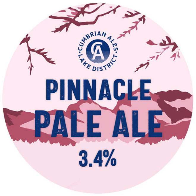 Pinnacle Pale Ale beer artwork