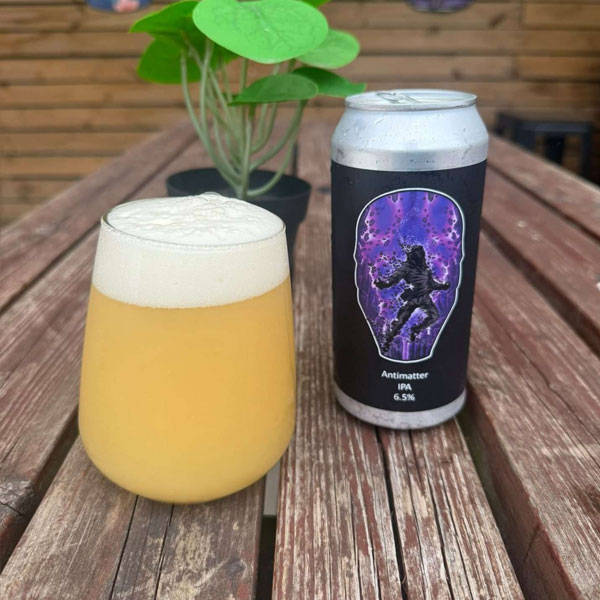 Antimatter beer artwork