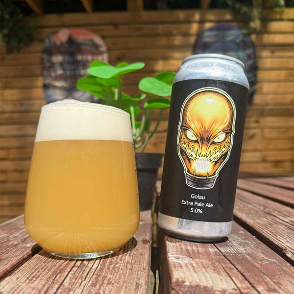 Golau beer artwork
