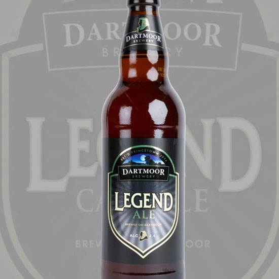 Dartmoor Legend beer artwork