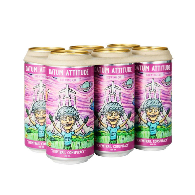 Chemtrail Conspiracy beer artwork