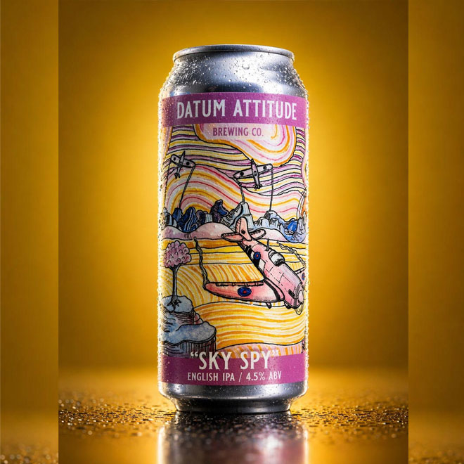 Sky Spy beer artwork