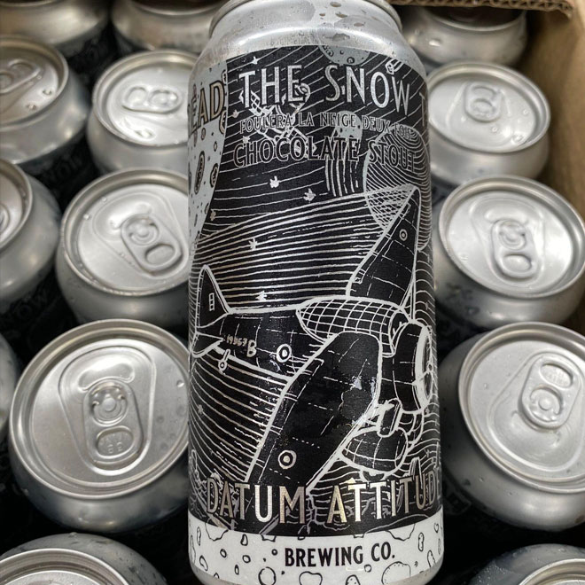 Tread the Snow Twice beer artwork