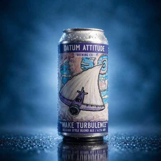 Wake Turbulence beer artwork