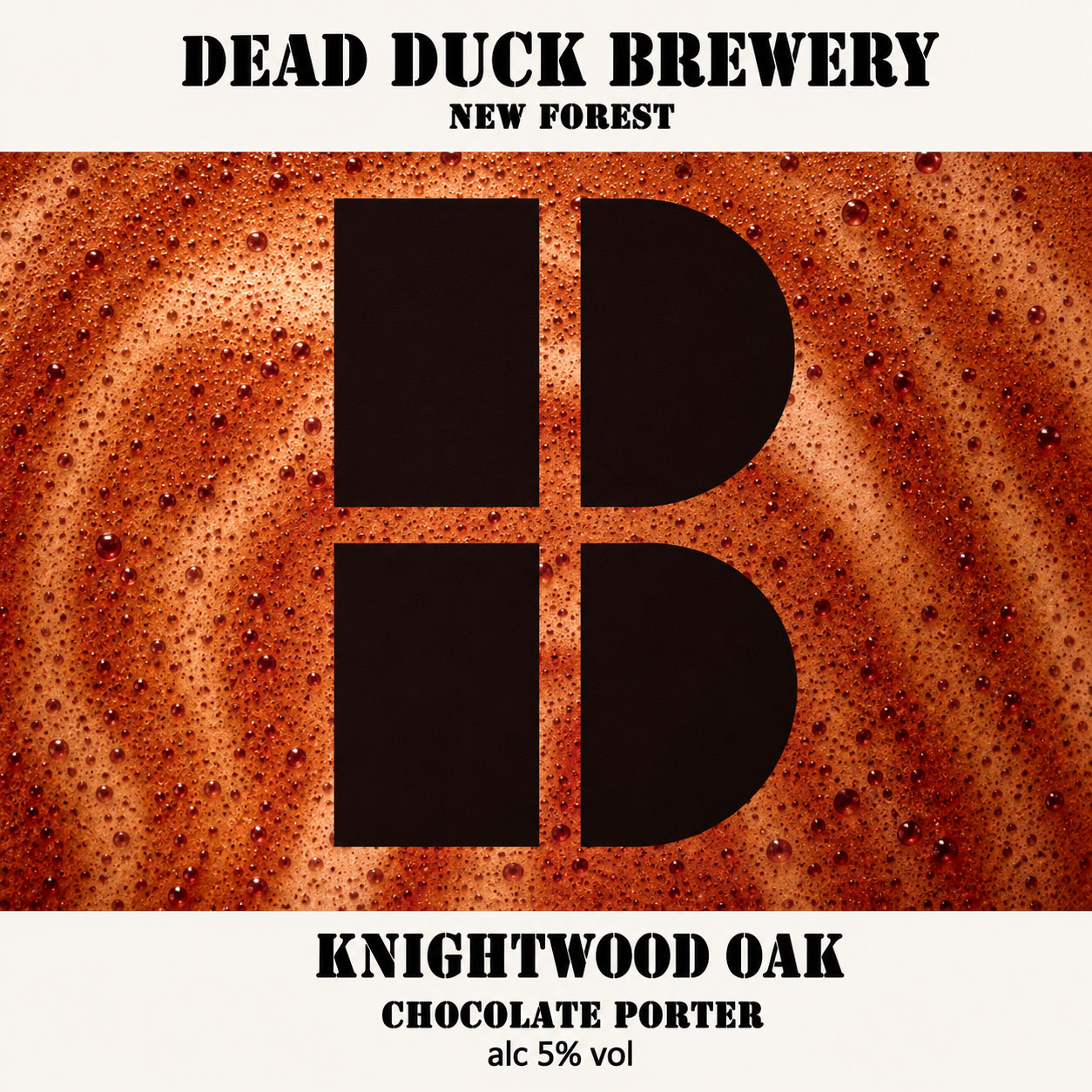 Knightwood Oak beer artwork