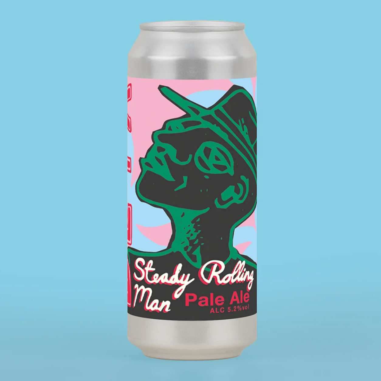 Steady Rolling Man beer artwork