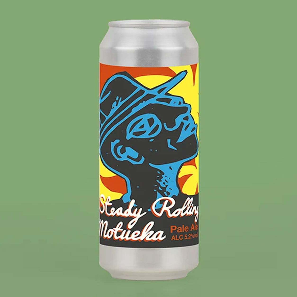 Steady Rolling Motueka beer artwork
