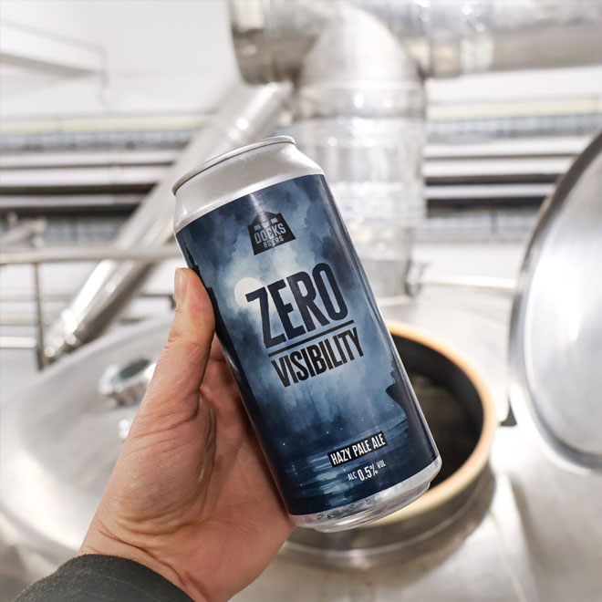 Zero Visibility beer artwork