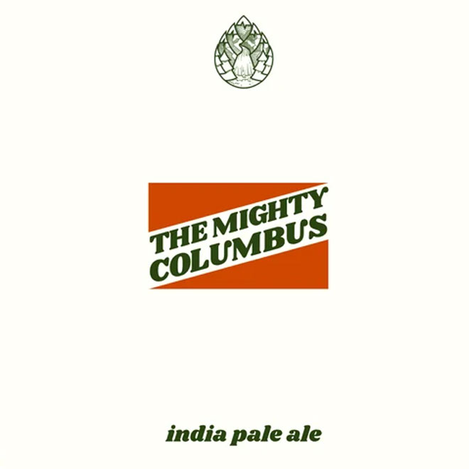 The Mighty Columbus beer artwork