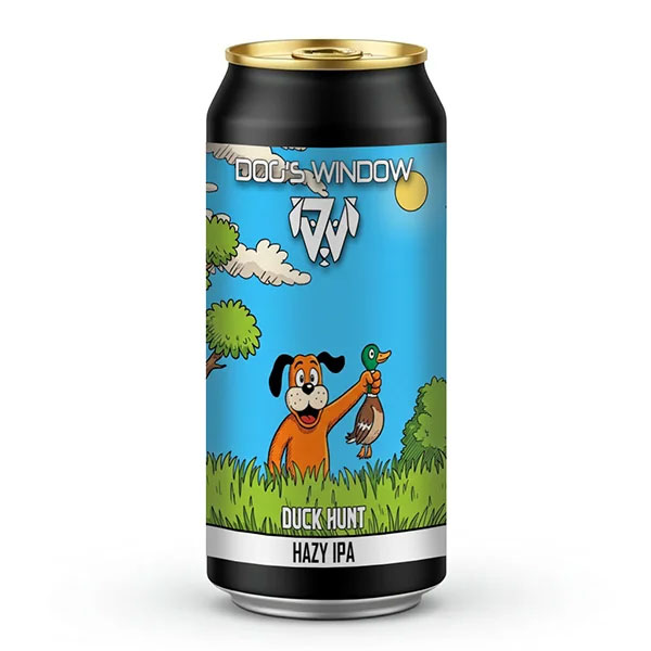Duck Hunt beer artwork
