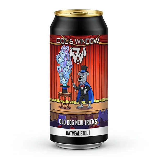 Old Dog New Tricks beer artwork