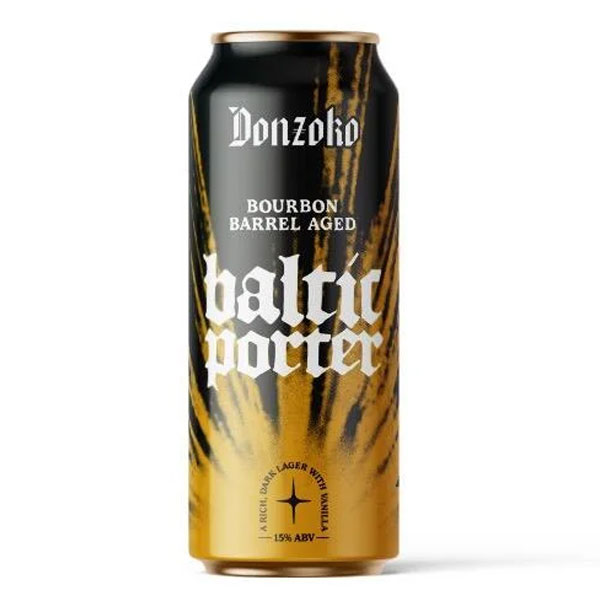 Bourbon Barrel Aged Baltic Porter beer artwork