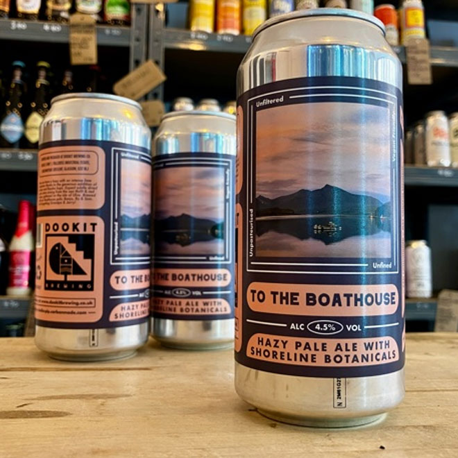 To The Boathouse beer artwork