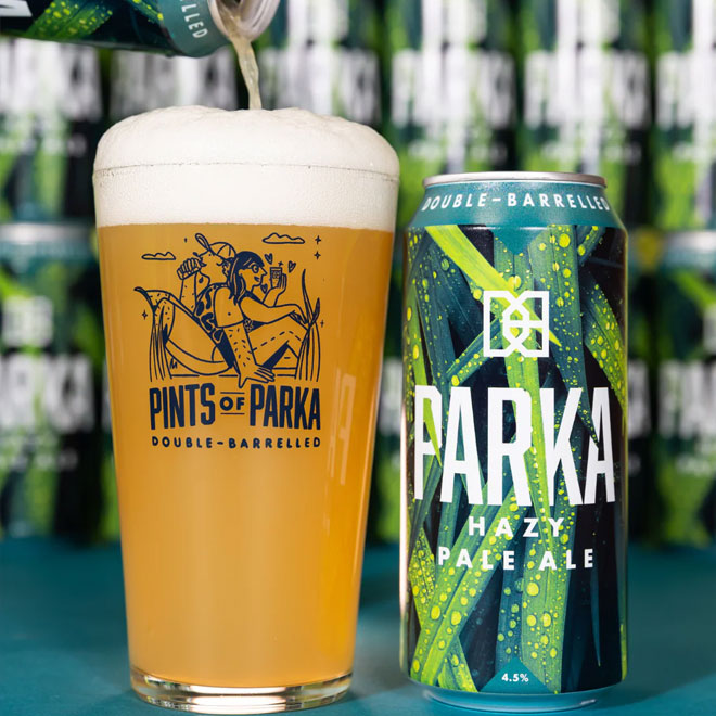 Parka beer artwork