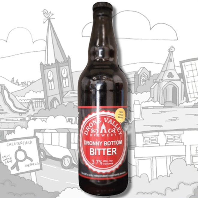 Dronny Bottom Bitter beer artwork