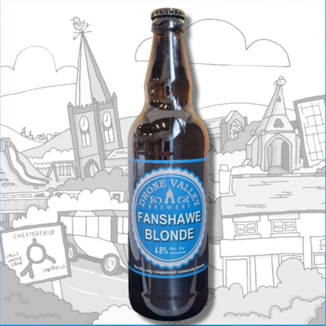 Fanshawe Blonde beer artwork