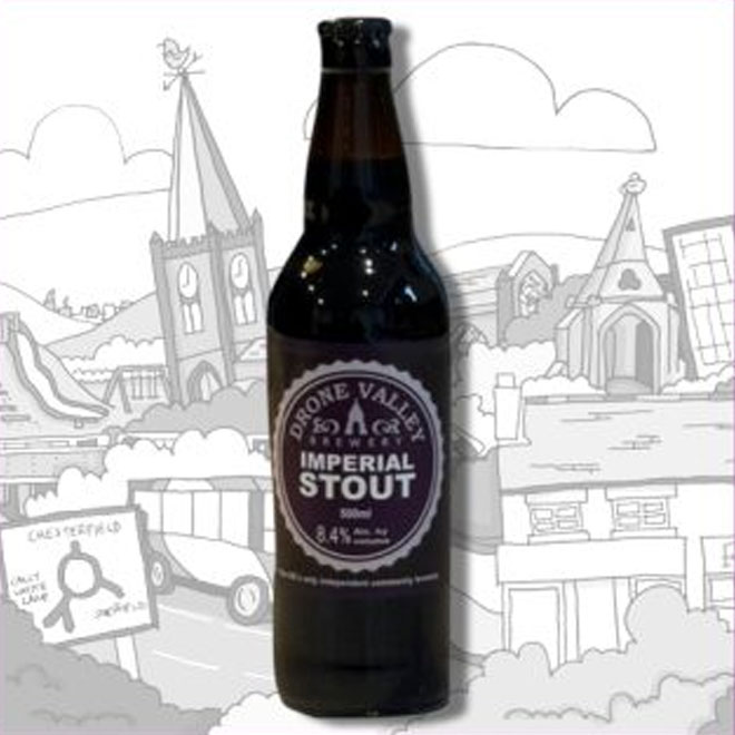 Imperial Stout beer artwork