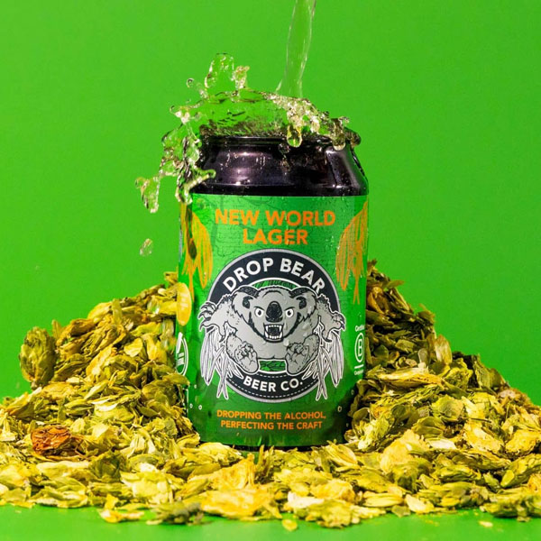 New World Lager beer artwork