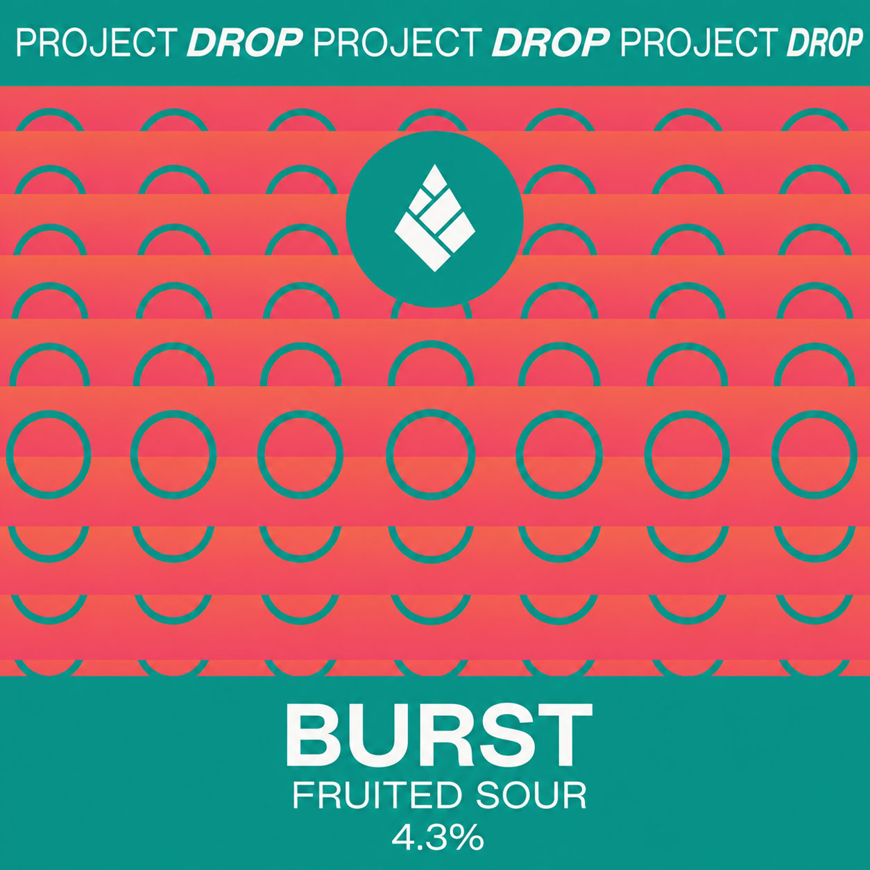 Burst beer artwork