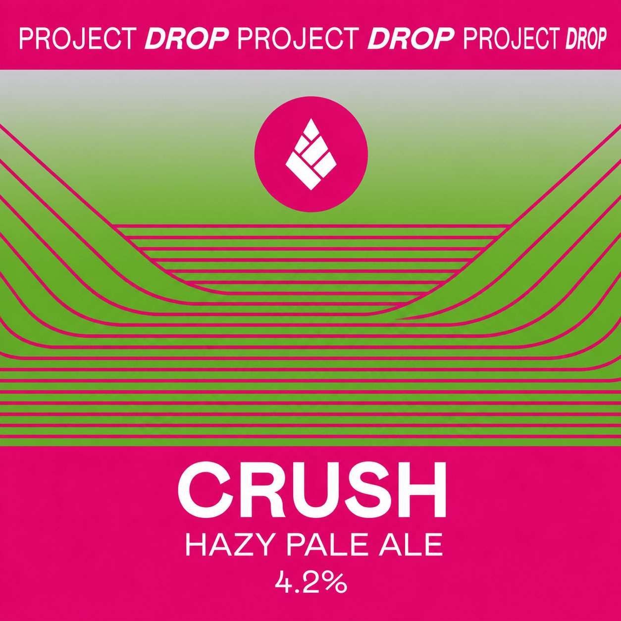 Crush beer artwork