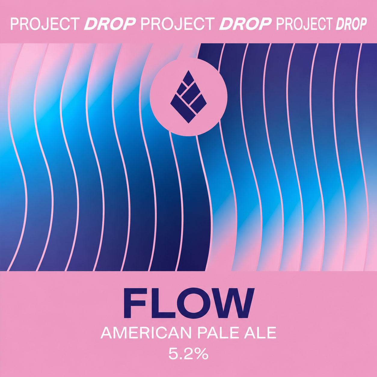 Flow beer artwork