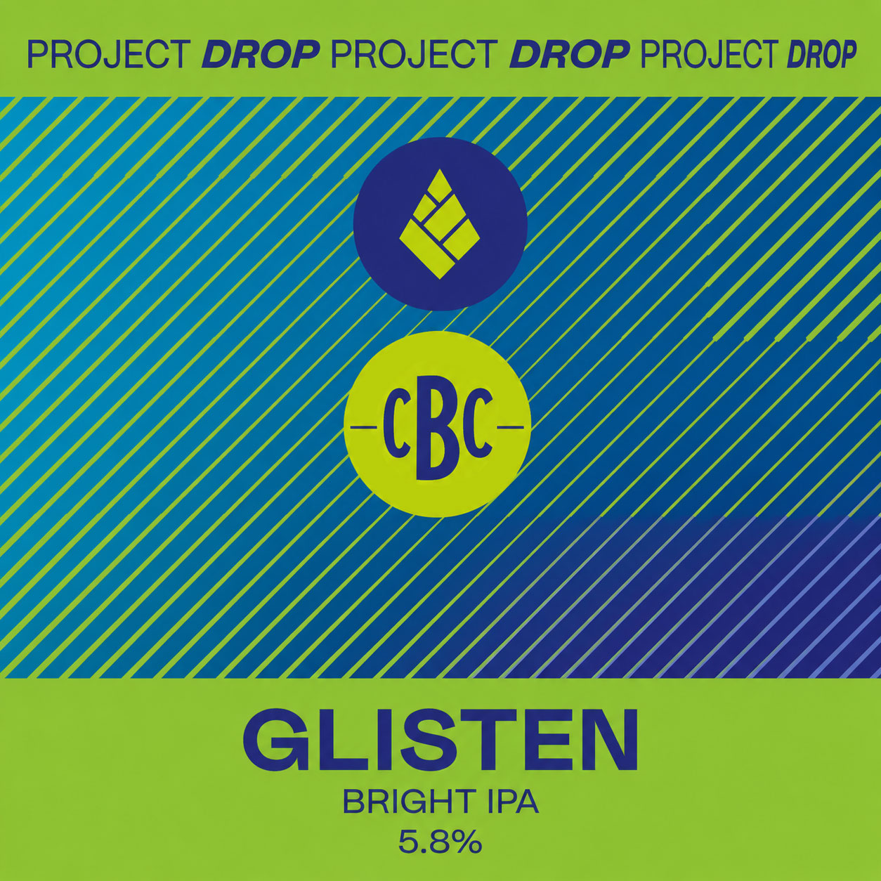 Glisten beer artwork