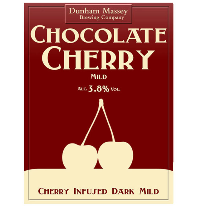 Chocolate Cherry beer artwork