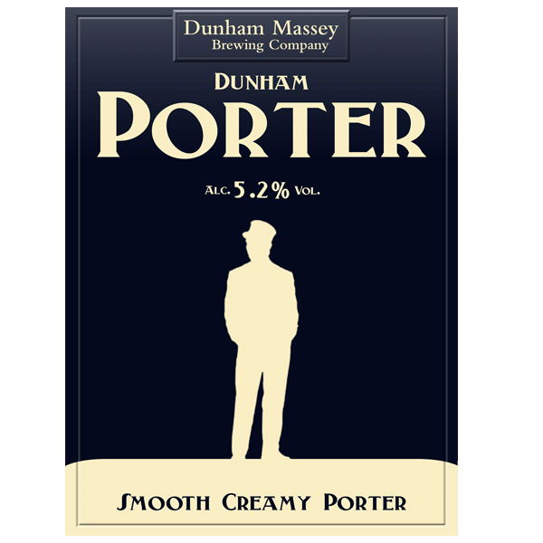Dunham Porter beer artwork